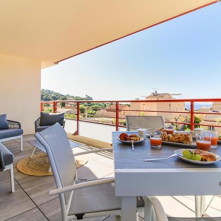 Select' - T2 A Saint-Clair Avec Terrasse, Piscine Et Parking ! - 180Sud-A12 Lägenhet Le Lavandou Exteriör bild